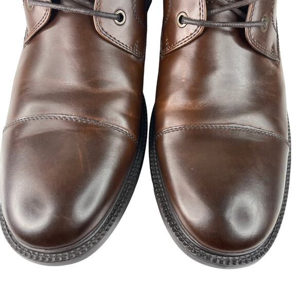 Unlisted by Kenneth Cole Roll With It Faux Leather Boots Brown Mens 13 M - Picture 5 of 9